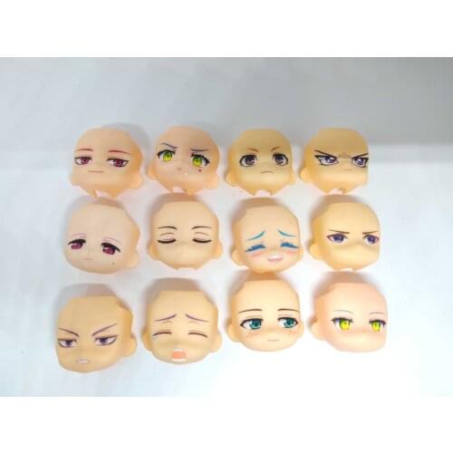 GSC Replace face clay person accessories DIY accessories big clay magic change material doll accessories