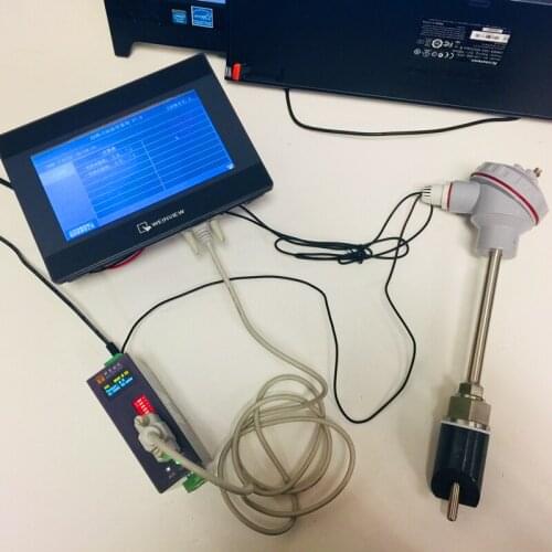 Analog Digital Input and Output Io Module ModbusRTU-TCP RS485 / 232 6 Inputs and 2 Outputs