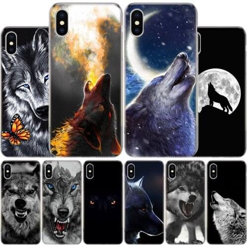 The Wolf Fierce Cover Phone Case For Apple iphone 11 12 Pro XR X XS Max 7 8 6 6S Plus + 7G 6G 5 SE 2020 Coque Popular