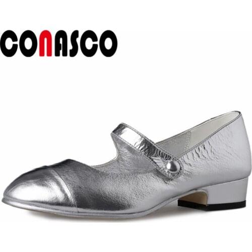 CONASCO Women's Shoes With A Strap