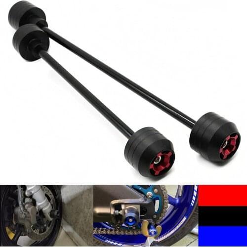 For KAWASAKI NINJA ZX-10R ZX10R 2016 2017 2018 2019 2020 Front Rear Wheel Slider Fork Axle Crash Protector Swing Arm POM New