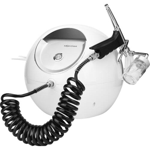 2-in-1 O2 Water Skin Care Injection Sprayer Deep Moisturizing Smoothing Wrinkles High Frequency Ultrasonic Vibration Beauty Tool