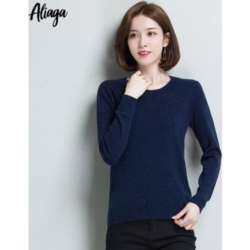 Quality 100% O Neck Cashmere Sweater Long Sleeve Womens Cashmere Sweater Plus Size Pullover Jumper 2019 Spring Autumn Knitwear