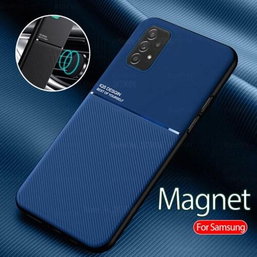 Leather cases for samsung a32 4g Magnetic case for samsung galaxy a32 galaxa32 a 32 Soft Protective Shockproof phone cover coque