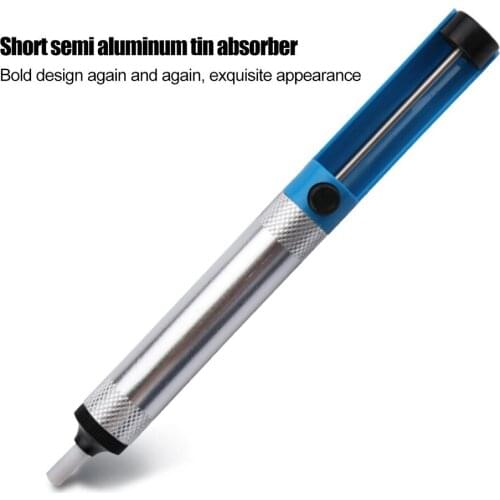 HOT Aluminum Metal Desoldering Pump Suction Tin Soldering Sucker Pen Removal Vacuum Soldering Iron Desolder Tools