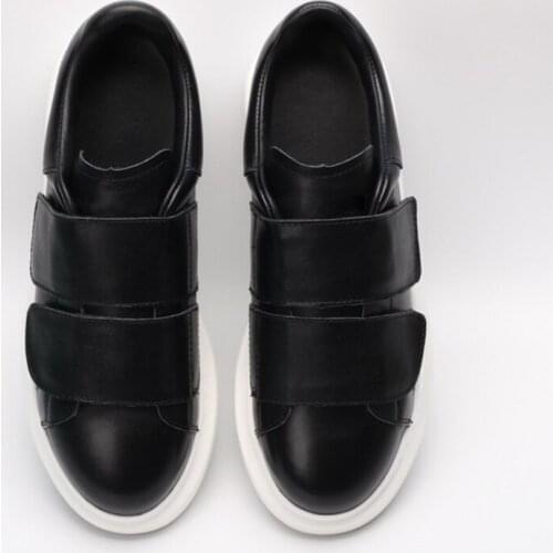 2020 Men Running Shoes Genuine Leather Womens Sport Shoes Luxury Brand Casual Fashion Sneakers For Women Plus Size 35-44