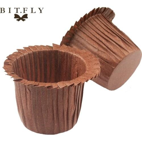 Newest 50pcs Paper Cake Cupcake Cup Cake Tool Bakeware Baking Paper Mold Cupcake and Muffin Cupcake DIY Cake Decorating Tools
