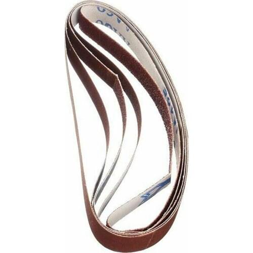 457*13mm Sanding Belts 60-1000Grit Sandpaper Abrasive Bands 10pcs/set For Polishing Tools Sander Accessories