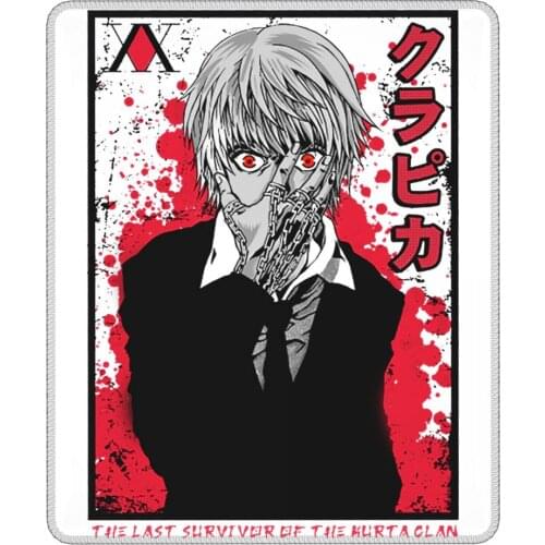 HxH Kurapika Unique Mouse Pad Hunter X Hunter Antislip Soft Mat Rubber PC Table Decoration Cover