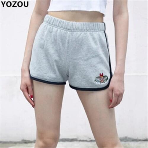 Женские завышенные шорты YOZOU China At AliExpress