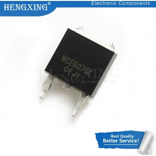 10pcs/lot NCE0130KA NCE0130 NCE6075K NCE6075 TO-252 In Stock