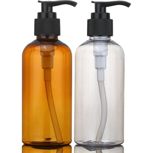 100/150/200ml Lotion Shampoo Shower Gel Refillable Dispenser Bottle Container
