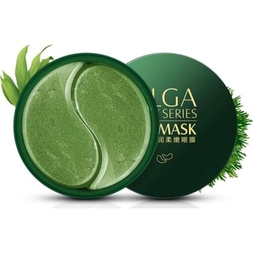 60pcs Seaweed Eye Mask Nourishing Moisturizing Moisturizing Eye Patches Dark Spots Remove Wrinkles Eye Skin Care Mask for sleep