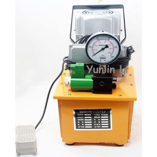 750W 220V Oil Pressure Pump Hydraulic Electric Pump Oil Pressure Pedal - with Solenoid Valve HHB-700A