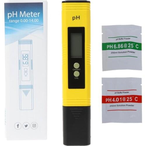 Auto Calibration Mini Digital Pocket Pen Type PH Meter Multimeter Tester Hydro PH Meters