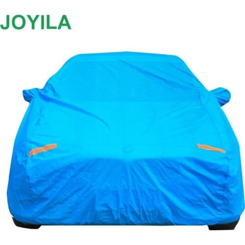 PEVA+Needle-punched Cotton Car Cover Waterproof Belt Reflector for Rain-proof, Sunshade, Hail-proof and Dust-proof Car Cover