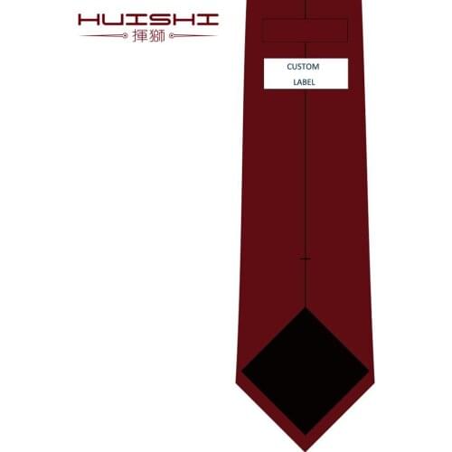 HUISHI 8 cm fashion dot stripe neckties Custom Label men slim polyester neck tie Polka Dot Men polyester neckies for Gentlemen