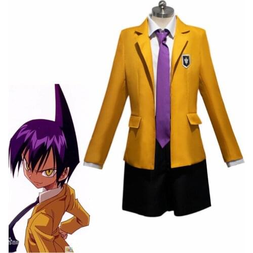 Shaman King Tao Ren Cosplay Costumes Anime Suit Uniform Set Unisex Uniforms Halloween Christmas Carnival Costume