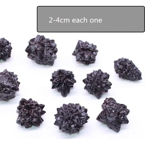 Natural Flower-Shaped Aerosiderolite Energy Stone Points Healing Home Decor