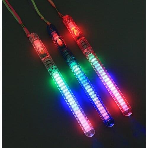 Manufacturers flashing rod colorful fluorescent birthday party evening atmosphere boost props light-emitting LED electronic rod