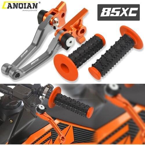Motorcycle Dirt Bike Brake Clutch Lever Rubber Handle Bar For 85XC 2003 2004 2005 2006 2007 2008 2009 2010 2011 2012 Accessories