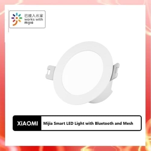Xiaomi Mijia Smart LED Light with Bluetooth and Mesh, Controlled by Voice Remote Control, Adjust Color Temperature, Smart LED