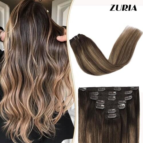 ZURIA Hair Extension Clips