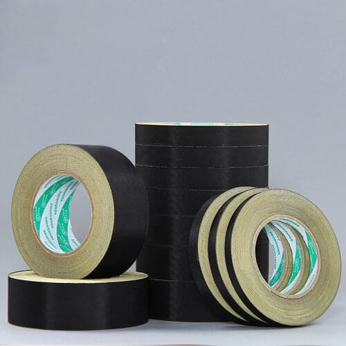 1Roll Width 10mm-50mm Adhesive Insulation Acetate Cloth Tape Sticky For PC Cable Harness Wiring Tape LCD Screen Repair