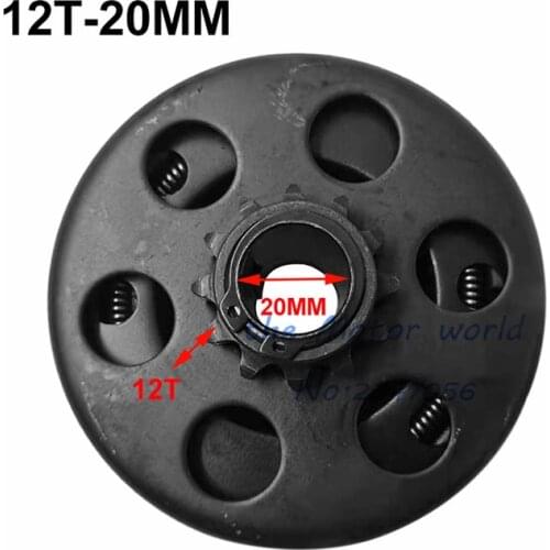 10 Tooth 420 Chain 20mm or 19mm For GO Kart Minibike Fun Centrifugal Automatic Clutch 10 Tooth 420 Chain 168 engine