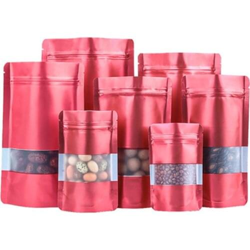 10Pcs/Pack 20 Wire Matte Zip lock Plastic Bag Aluminum Foil Hologram Food Pouch Small Water Proof Zipper Reclosable Pouches