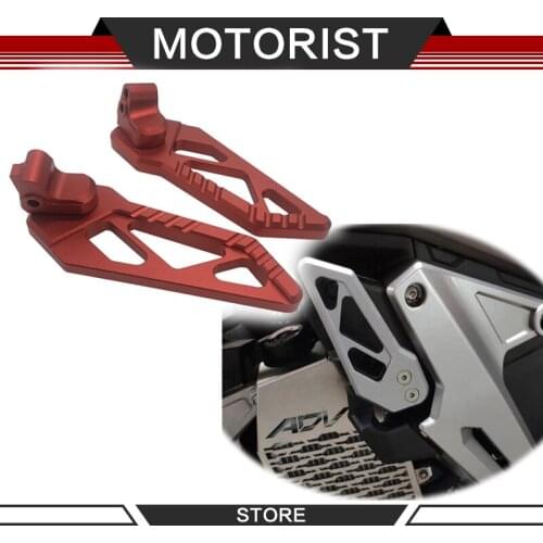 Adv 150 Motorcycle Accessories CNC Aluminum foot Wide Foot Pegs Pedals Rest Footpegs for Honda ADV 150 2019 2020