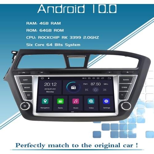 Car GPS Navigation For Hyundai i20 Android Radio 2014 2015 2016 - 2018 Multimedia Video Player Screen Stereo Head Unit Screen
