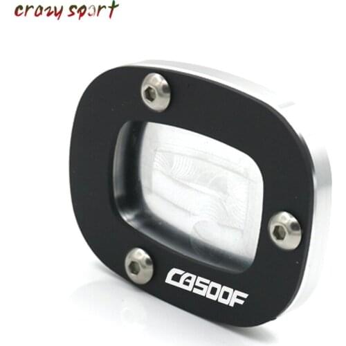 Side Kickstand Stand Extension Support Plate For HONDA CB500F 2013-2018 2017 CB 500F CB500 F Motorocyle Accessories