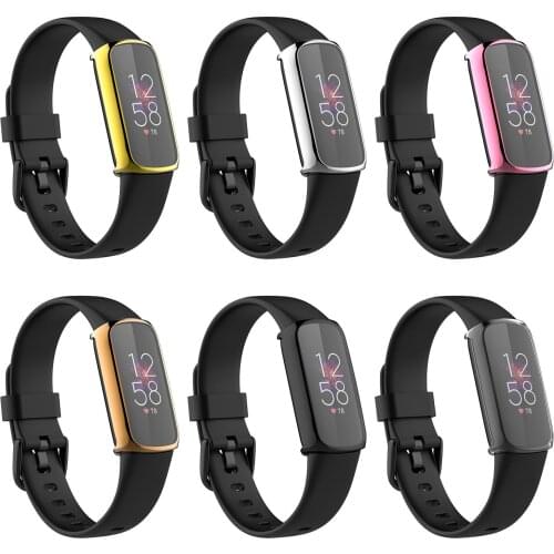 TPU Cover For Fitbit Luxe Frame Case High Quality Slim Smart Watch Protective Smart Watch Accessories