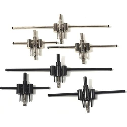 Metal Wood Circle Hole Saw Drill Bit Cutter 30mm-120mm Black Alloy blade 30mm Length 200mm 30mm Length 300mm