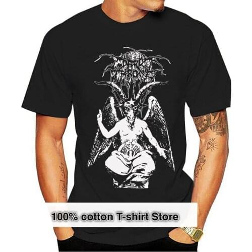 2018 Summer Style Darkthrone Baphomet Shirt S M L Xl Dark Throne Black Metal Officl T Shirt New Brand Casual Clothing 015511