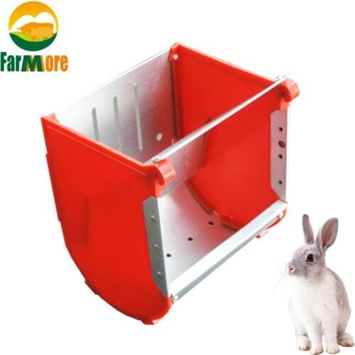 Rabbit Hutch Drinking Bowl Drinking Bowl For Rabbits Feeder Trough Feeder Rabbit Nipple Drinker For Rabbit Farming Animal