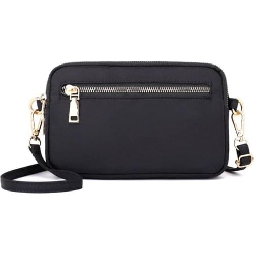 Nylon Small Crossbody Bags Waterproof Shoulder Bag Satchels Cell Phone Wallet Purse Bag for Women 20CA