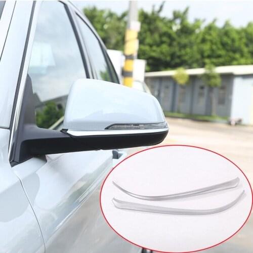 NEW-Side Rearview Mirror Trim Cover Decorative Car Accessories for BMW X1 F48 1 2 Series Active Tourer F52 F45 F46 218I Car Styl