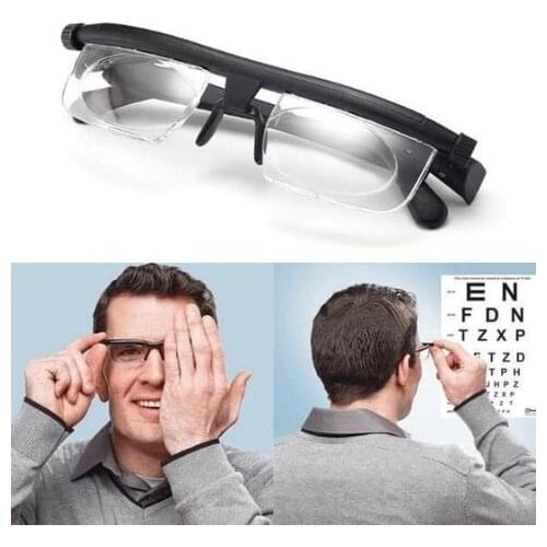 -3 to +6 Diopters Myopia Glasses Reading Glasses Adjustable Focal Length Reading Glasses Focus Adjustable Eyeglasses Dropship