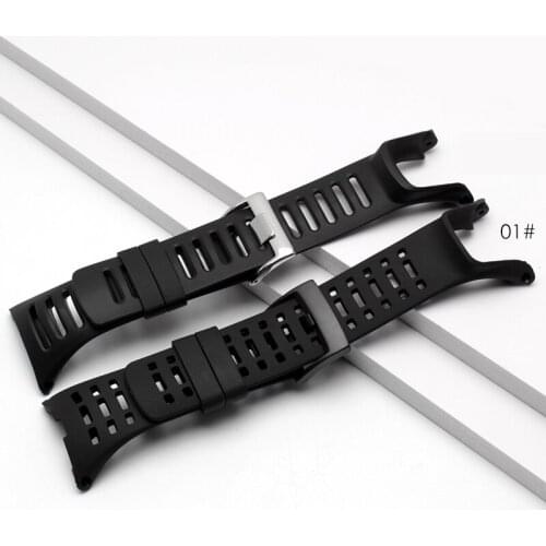 Wholesale suunto Ambit 1 2 2R 2S Ambit 3 Peak Ambit 2 Watch 35mm Waterproof Rubber Men Watchband With Steel Buckle + Screwdriver