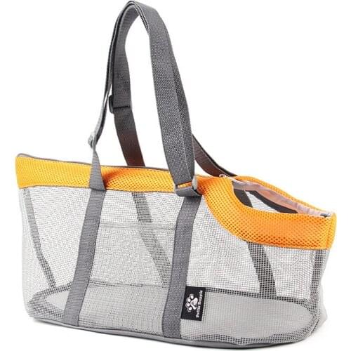 Panoramic Breathable Dog Bag Out Pet Bag Large Capacity Cat Carrier Bag Portable Foldable Handbag Transparent Cats Dogs Carrier