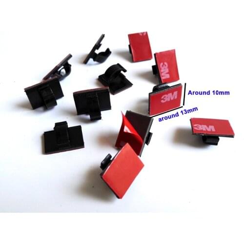 With 3M VHB Adhesive Glue Sticker Fix Clip, Fasten Hook Buckle For Home, Car Wire Cable, etc