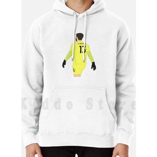 Alisson Becker X Hoodie Long Sleeve Alisson Football Soccer Ynwa Salah Anfield Firmino League Klopp Coyr England