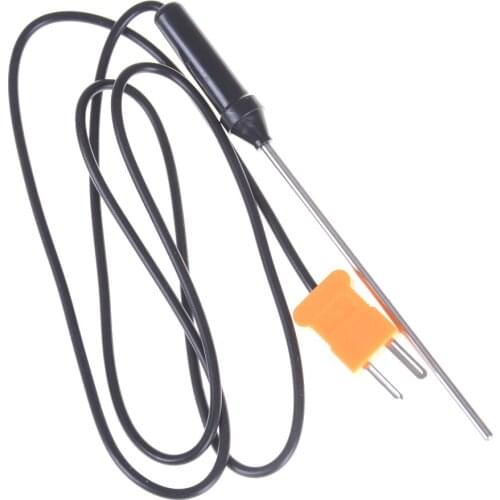 1 pcs TP02 TP-02 TP 02 K Type Thermocouple Probe Sensor Temperature Controller with Wire Cable TP-02