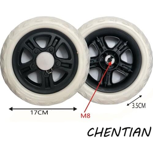 2pcs Rubber Caster ChildrenS Toy Wheels Rubber Luggage Wheel Travelling Cart Suitcase Replacement Parts Accessories