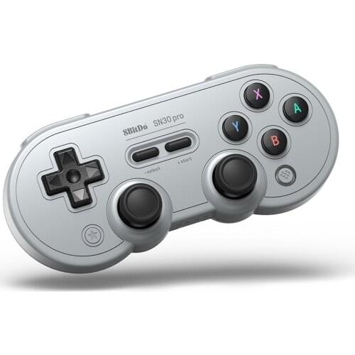 8Bitdo SN30 Pro Wireless Gamepad Bluetooth Vibration Controller for Switch - Grey