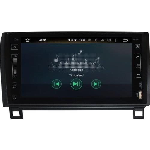 9 Inch Android Octa Core 4GB RAM IPS Screen Car GPS Navigation With Bluetooth For Toyota Tundra/Sequoia 2007-2013 Wifi OBD Aux