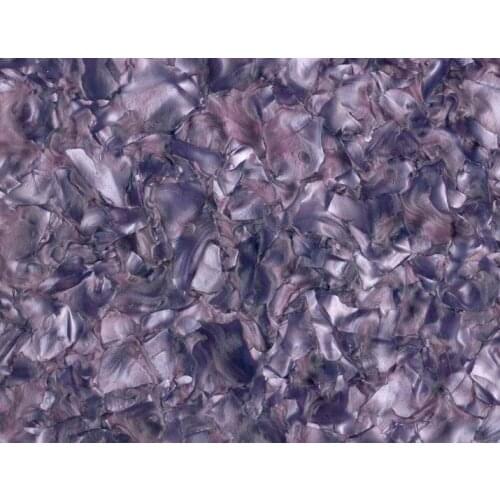 Acrylic/PMMA Pearlescent Mineral Crystal Sheets 3.0mm for Jewelries, Crafts, Art Works, Decoration - Amethyst (DH15)