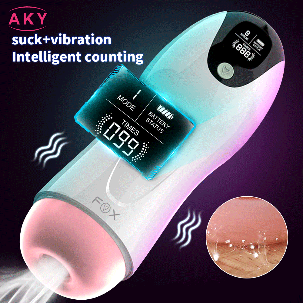 Automatic Rotation Masturbator Cup Male Penis Vibrators Blowjob Silicone Vagina Real Pussy Adult Masturbation Sex Toys For Men